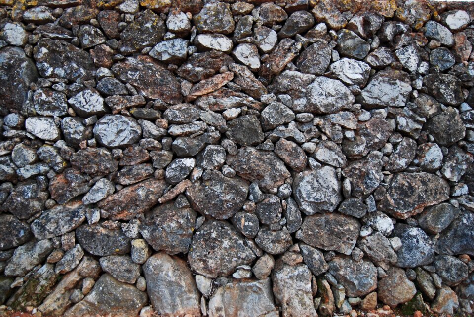 Rock nature gray