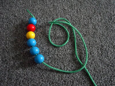 Beads thread toys photo