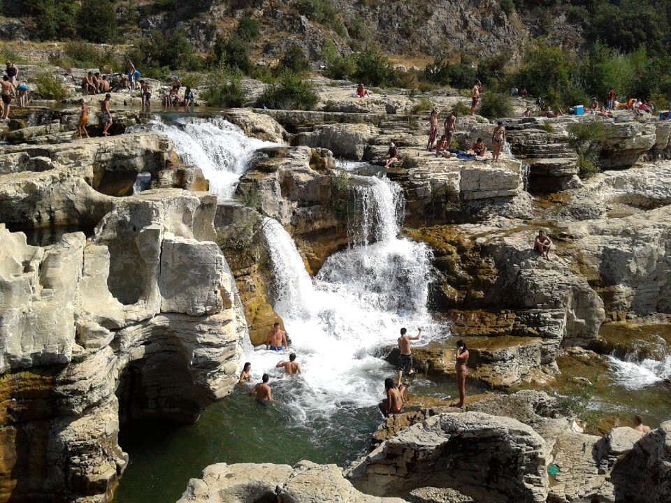 France waterfall rock