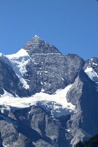 Mountains alpine brienz photo