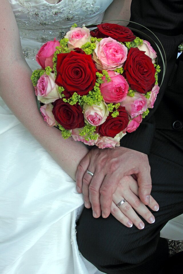 Hands wedding rings be together