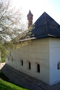 Corrugated roof kitai gorod medieval moscow photo