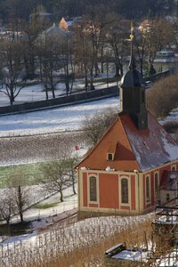 Pillnitz vineyard church winter