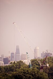 Distance building skyline