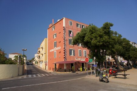 Building corner road