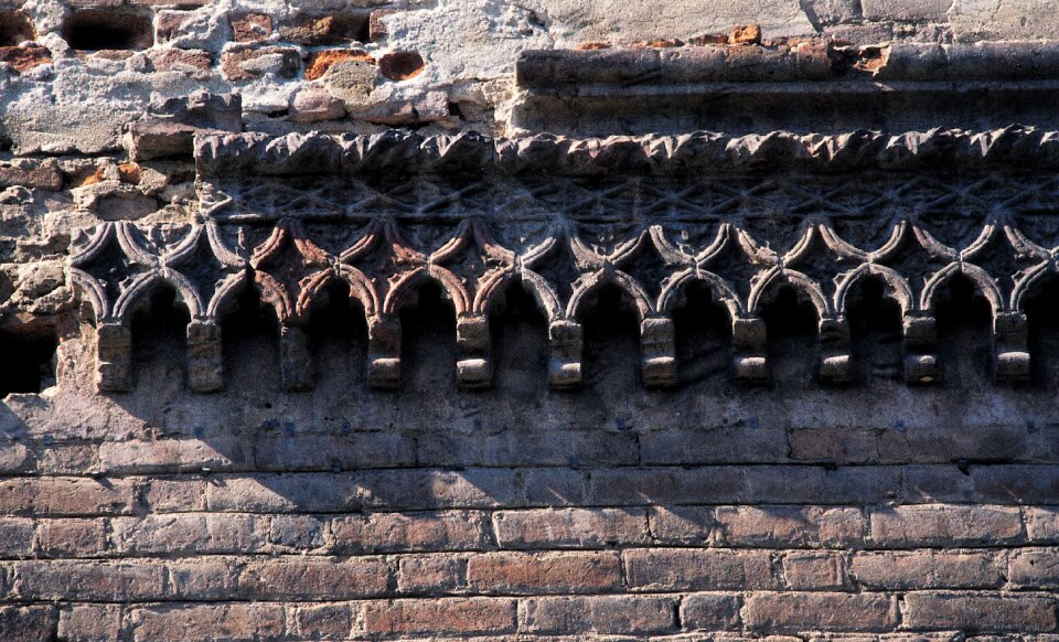 Background stone wall pattern