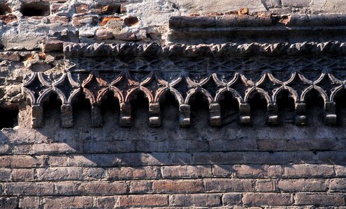 Background stone wall pattern photo