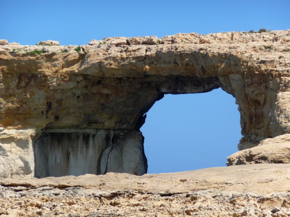 Rock arch rock bridge erosion