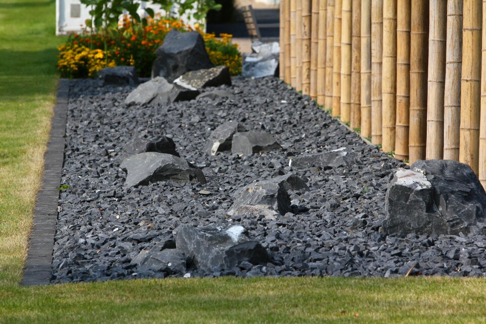 Japanese garden japan stones