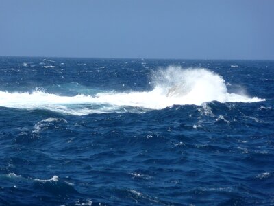 Mediterranean wave ocean surf photo