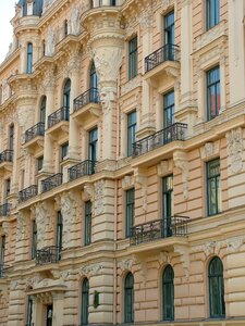 Riga art nouveau building