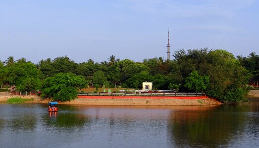 Hubli india lake photo