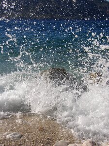 Wave water sea photo