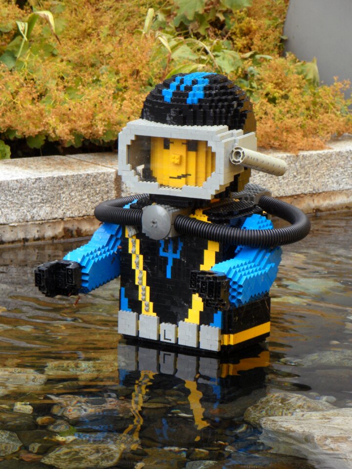 Lego out of legos built