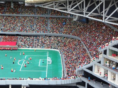 Playing field football viewers