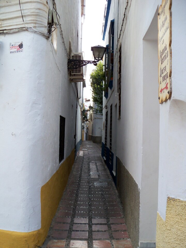 Spain old town architecture photo