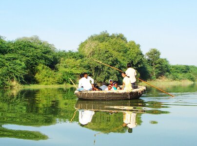 Karnataka india backwaters