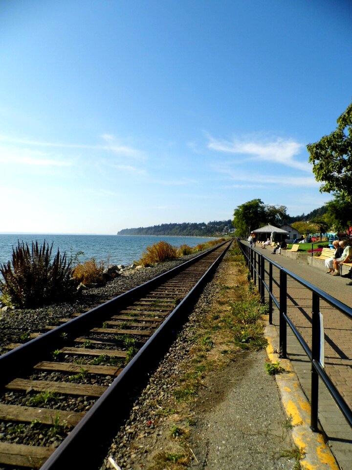 Coast railway rail traffic