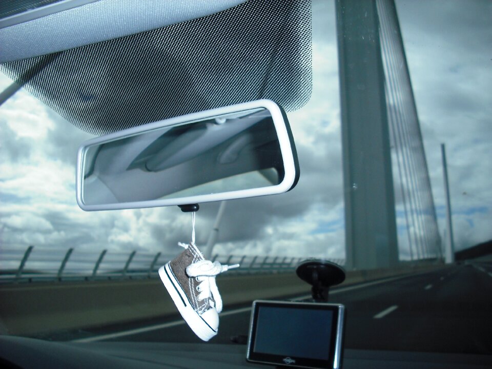 Car pont millau rear view mirror