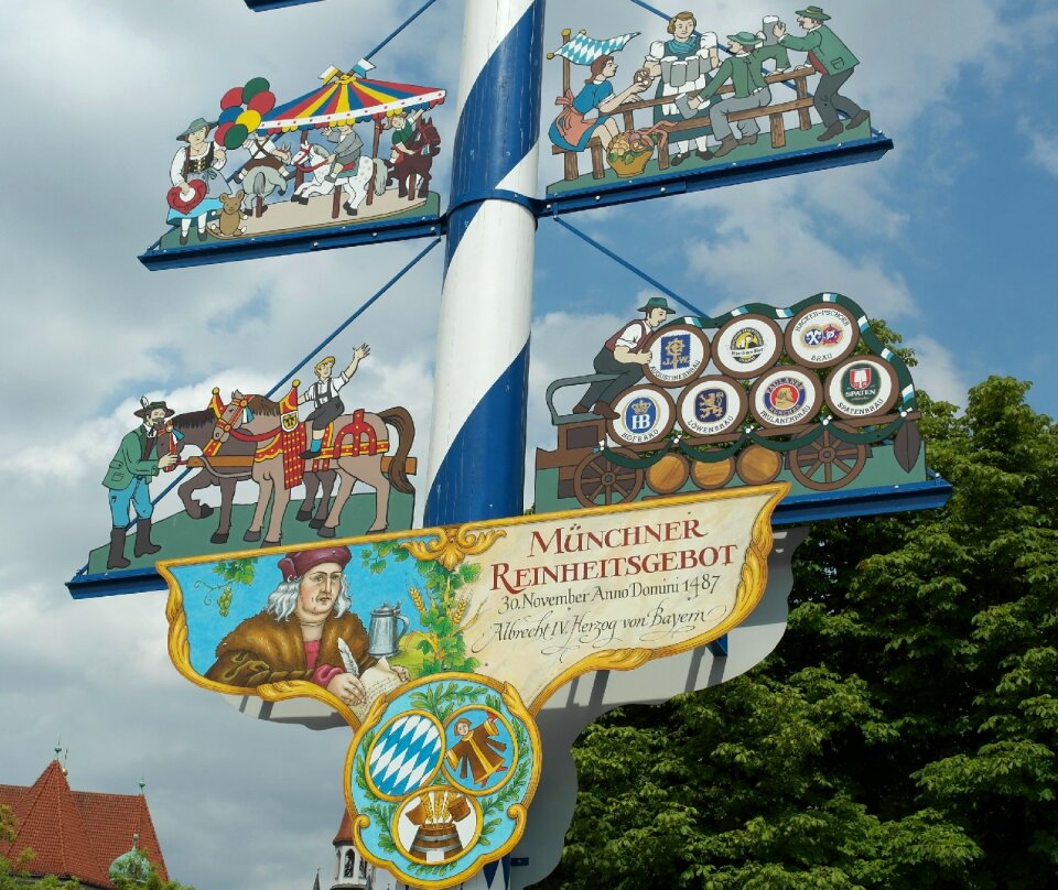 Tradition viktualienmarkt beer