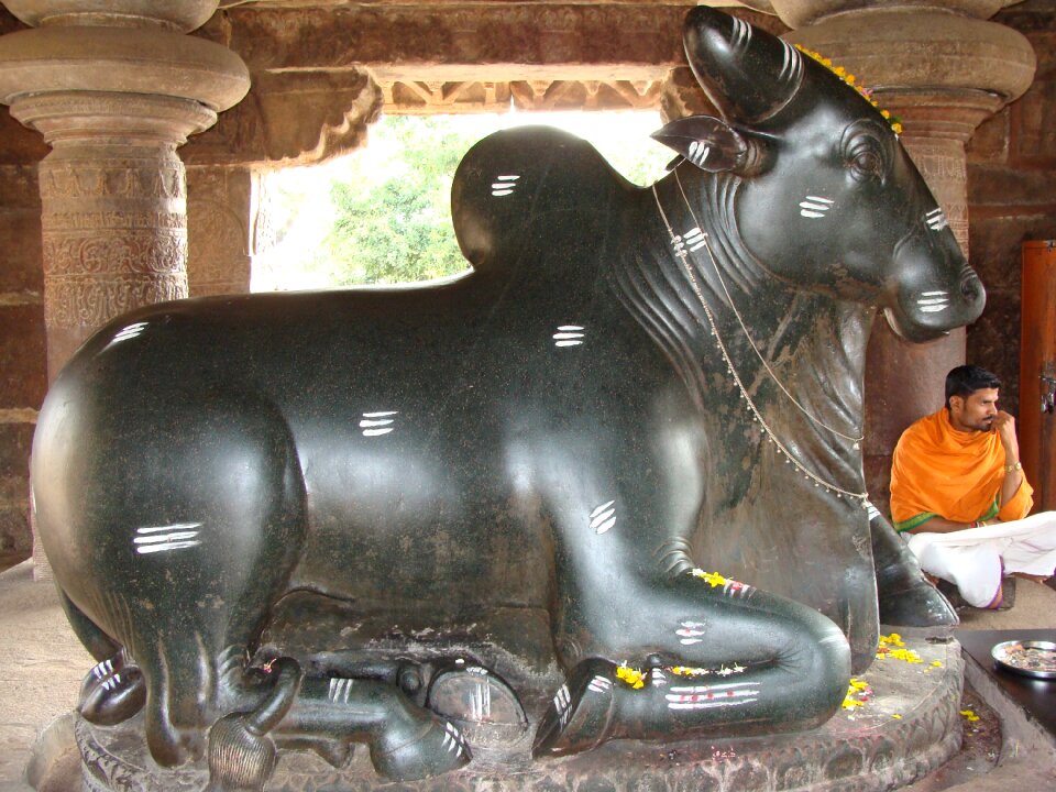 Temple bull shrine nandi