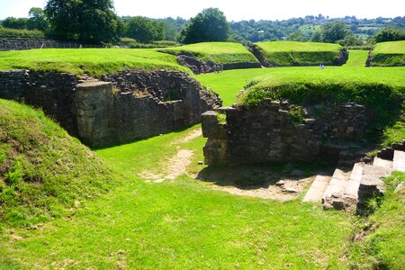 Roman history arena historic centre photo