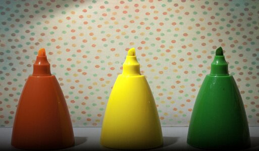 Colored pencils highlighter color
