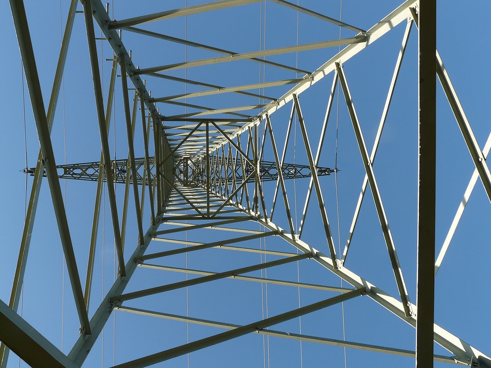 Electricity iron tower