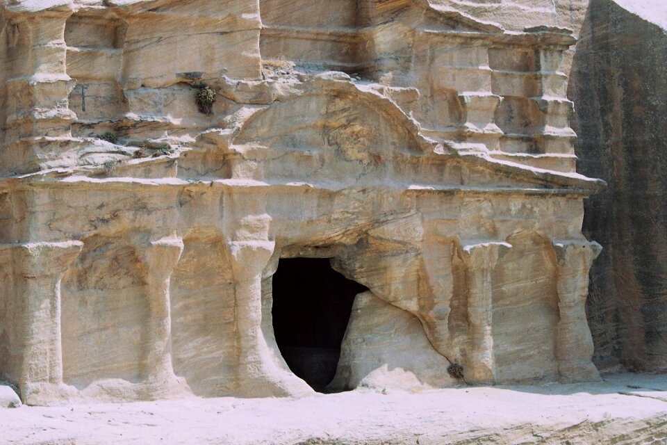 Petra the red the colorful