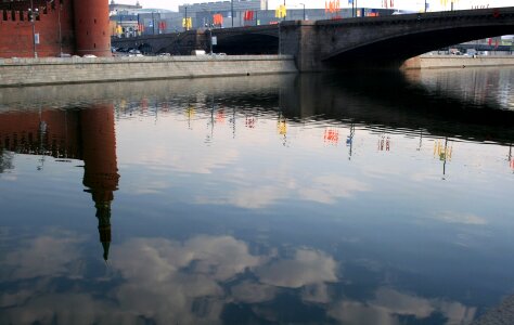 Water blue sky day time