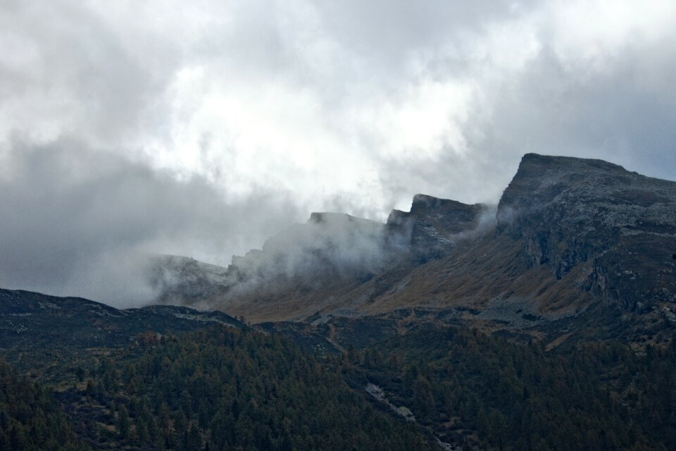 Switzerland clouds overcast