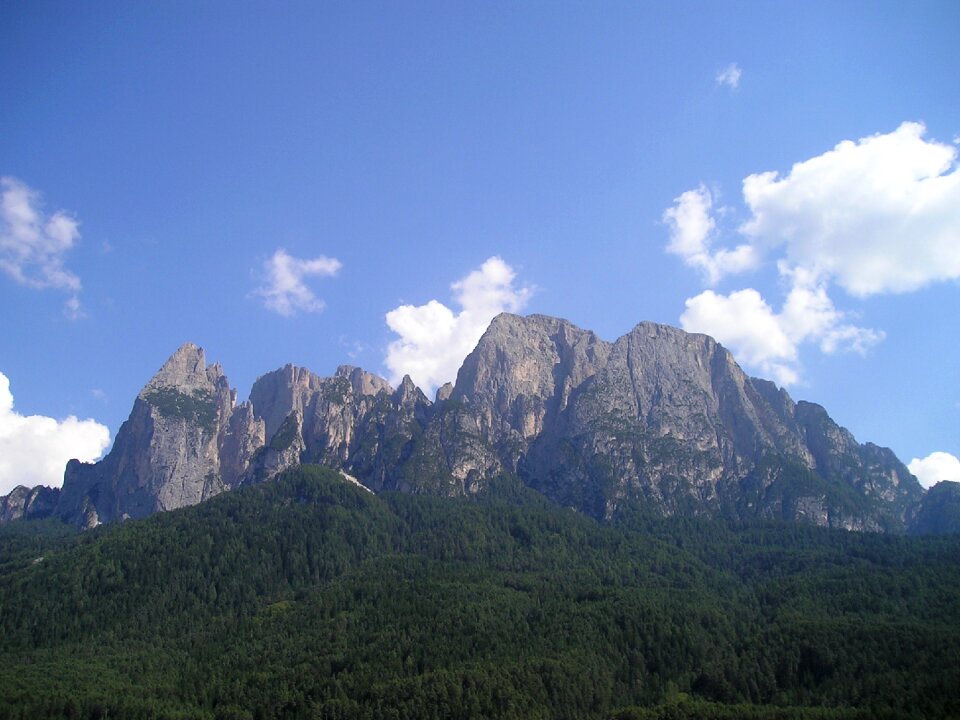 Dolomites mountains alpine
