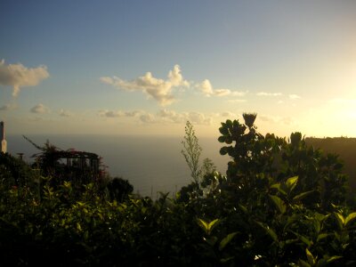 Sunrise ocean sea
