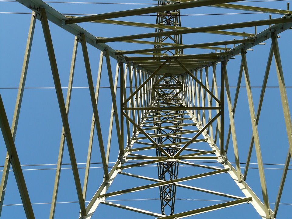 Electricity iron tower