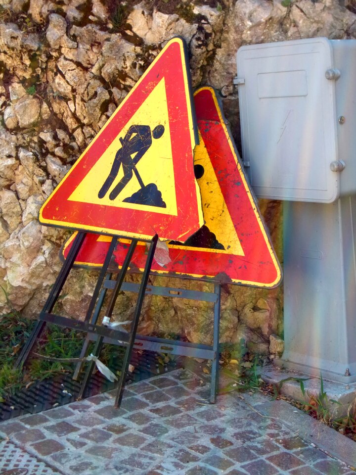 Street sign road sign build