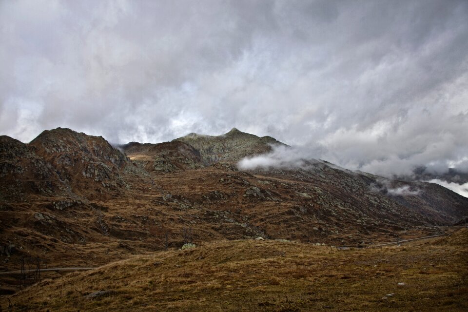 Switzerland fog clouds karg