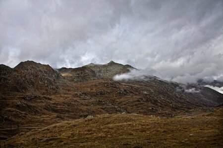 Switzerland fog clouds karg
