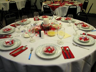 White valentine romantic