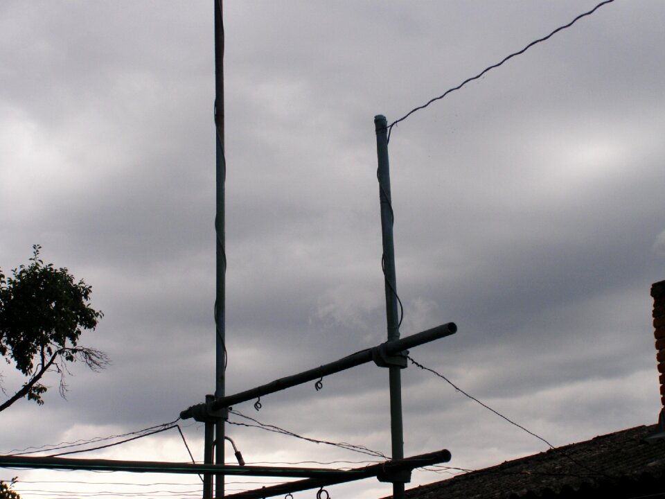 Clouds cloudy wires