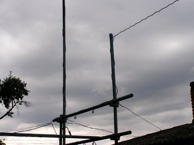 Clouds cloudy wires