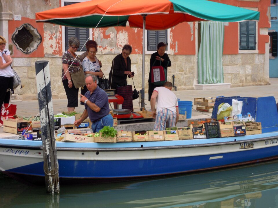 Venice market vegetables