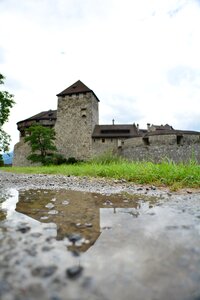 City buildings castle
