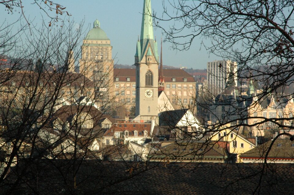 Zurich uni from the lindenhof