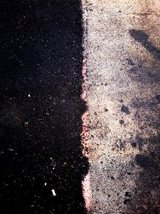 Ground asphalt pattern photo