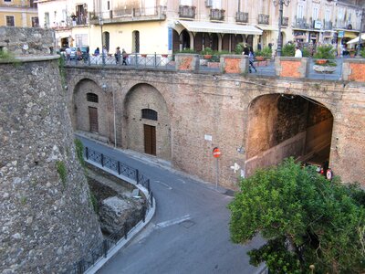 Road castle bridge