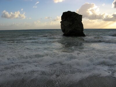 Beach guardia piemontese calabria photo