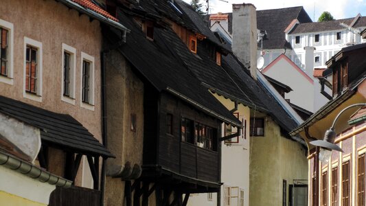 Old houses city old town