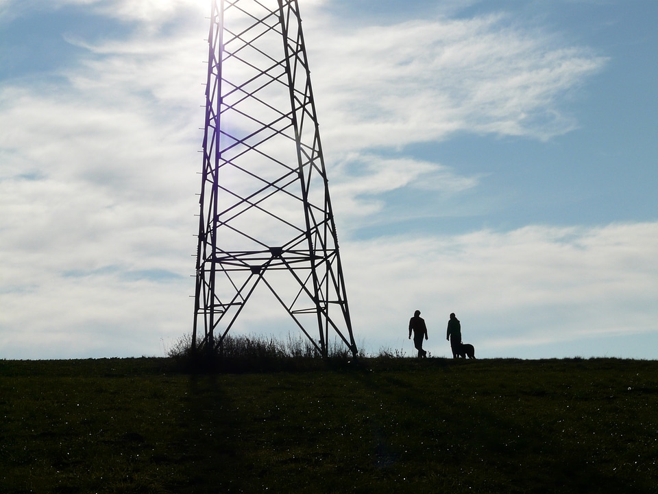 Electricity iron tower