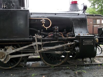 Steam locomotive railway train photo