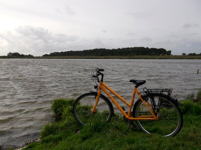 Lake bike water